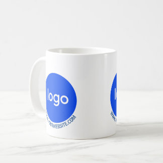 Custom Logo & Website Details for Business Coffee Mug
