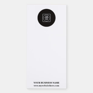 Custom Logo Website Office Branding Memo notepad
