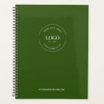 Custom Logo website Simple Branded Green Planner<br><div class="desc">Elevate Organization and Style with our Modern Custom Logo Website Royal Blue Branded Green Planner: A Distinctive Gift for Every Occasion! Introducing our impeccable Modern Custom Logo Website Royal Blue Branded Planner – an embodiment of functionality and sophistication. Crafted to offer your clients, customers, vendors, staff, family, and friends a...</div>