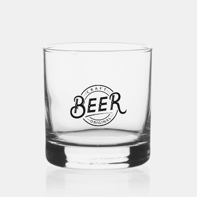 Custom Logo Whiskey Glass (Front)