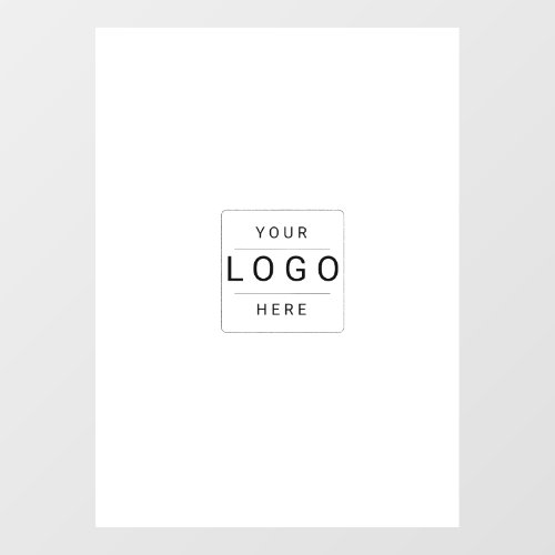 Custom Logo Window Cling