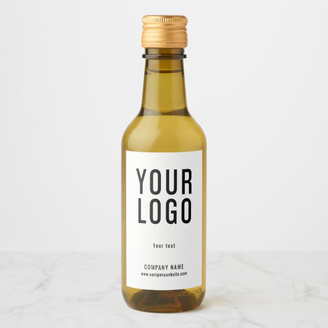 Custom Logo Wine Bottle Labels  (Front)