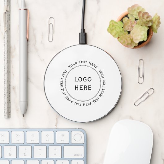 Custom Logo Wireless Charger (Desk)