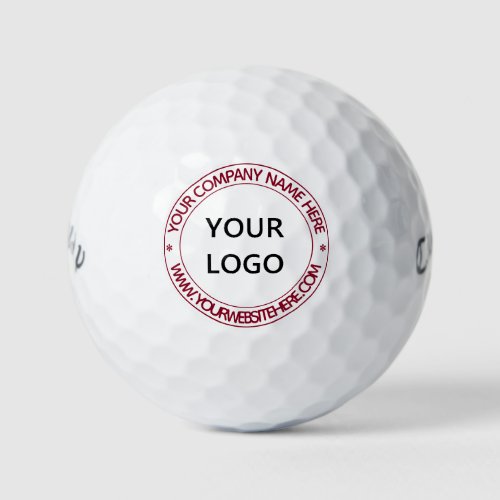 Custom Logo Your Business Golf Balls Promotional
