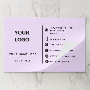 Custom Logo Your Business Office Paper Pad Example
