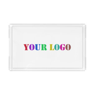 Custom Logo Your Business Promotional Acrylic Tray