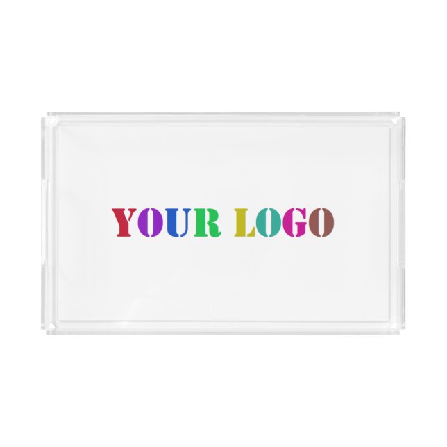 Custom Logo Your Business Promotional Acrylic Tray (Front)