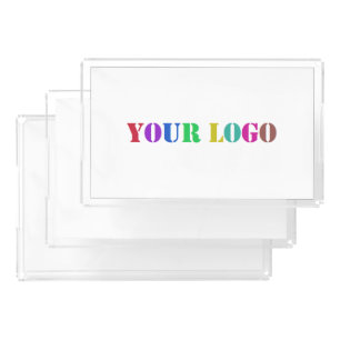 Custom Logo Your Business Promotional Acrylic Tray