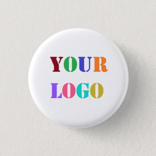 Custom Logo Your Business Promotional Button