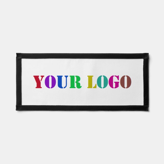 Custom Logo Your Business Promotional Pennant (Front)