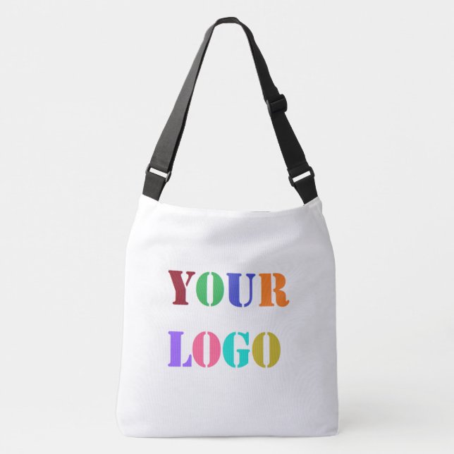 Custom Logo Your Business Promotional Personalized Crossbody Bag (Front)