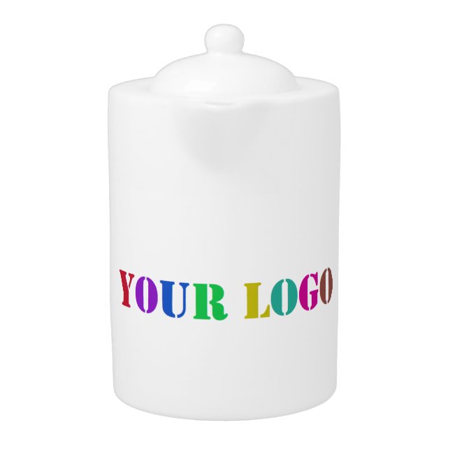 Custom Logo Your Business Promotional Personalized Teapot (Front)