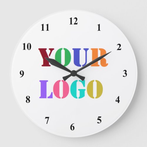 Custom Logo Your Business Promotional Wall Clock