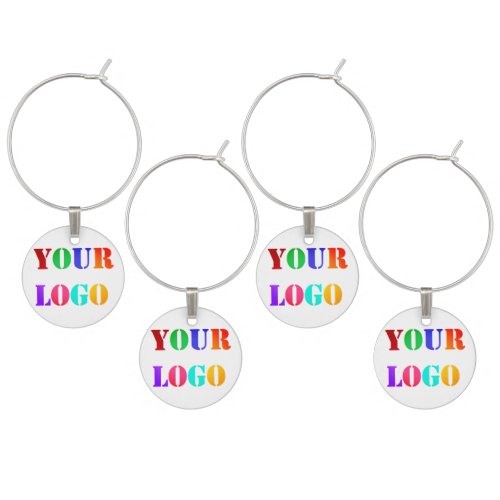 Custom Logo Your Business Promotional Wine Charm