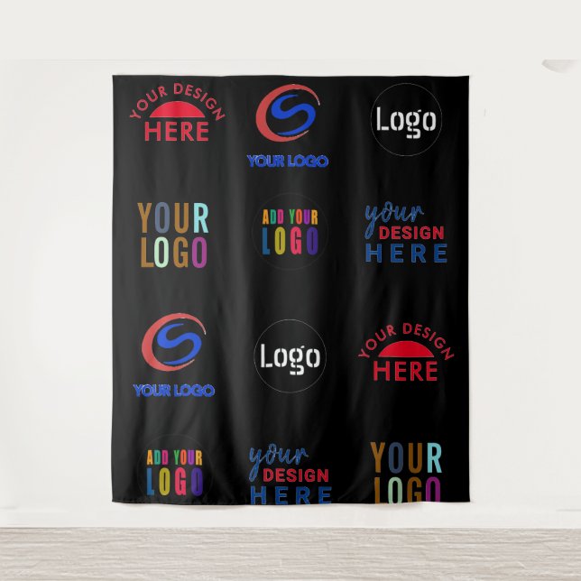 Custom Logos Event Backdrop Step and Repeat (Front)