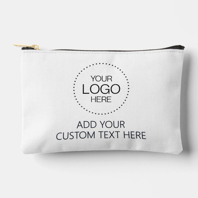 Custom Logotipo Store & Business Accessory Pouch (Front)