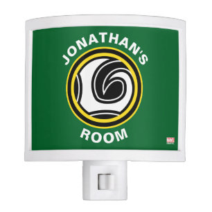 Custom Loki Retro Icon Night Light