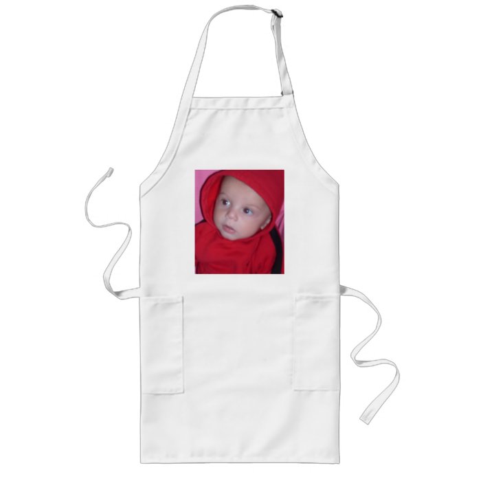 Custom Long Apron with Picture