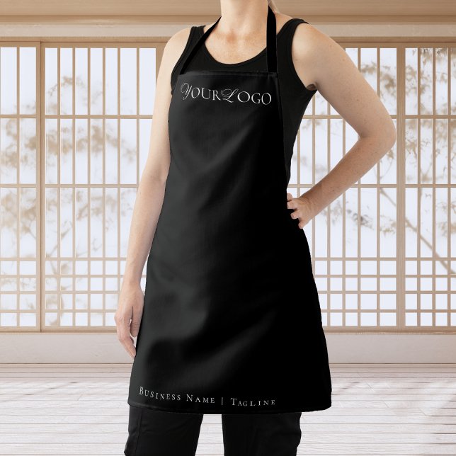 Custom Long Thin Logo Business Company Branded Apron (Creator Uploaded)