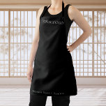 Custom Long Thin Logo Business Company Branded Apron<br><div class="desc">This elegant apron would be great for your business/promotional needs! Easily add your logo and custom text by clicking on the "personalize" option.</div>