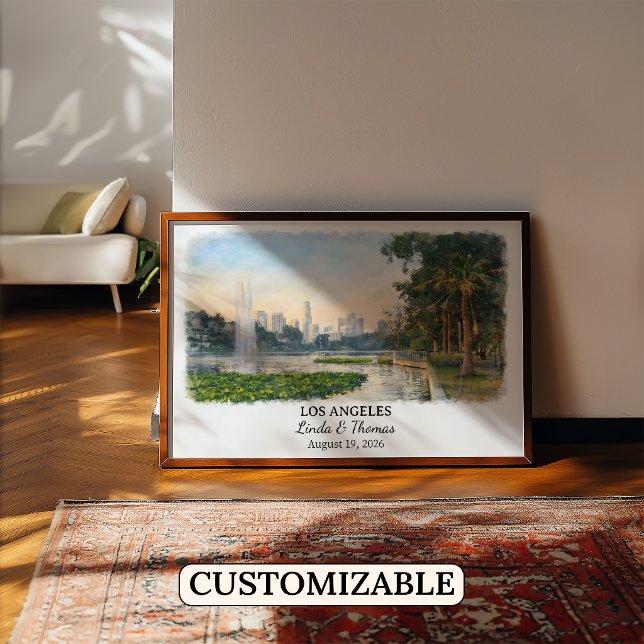 Custom Los Angeles Wall Art, California Poster (Creator Uploaded)