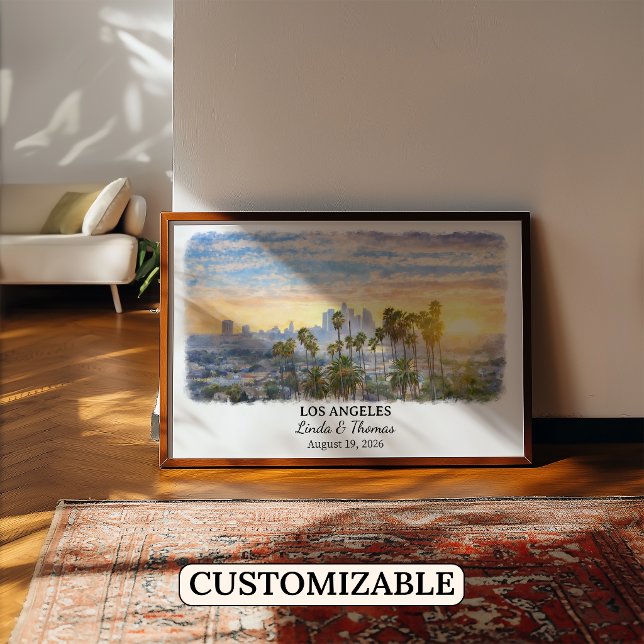 Custom Los Angeles Wall Art, California Poster (Creator Uploaded)
