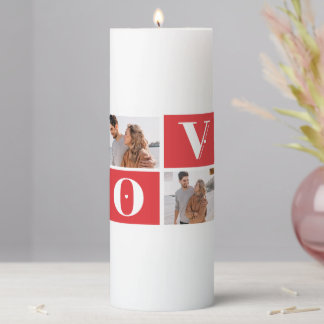 Custom Love Candle - Add your own Photos