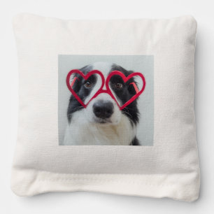 Custom Love Dog Lover Name Cornhole Bags