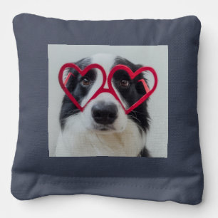Custom Love Dog Lover Name Cornhole Bags