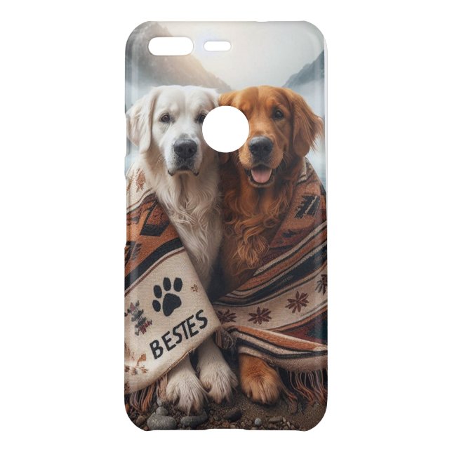 Custom LOVE Print Dog Lover Case-Mate iPhone Case (Back)