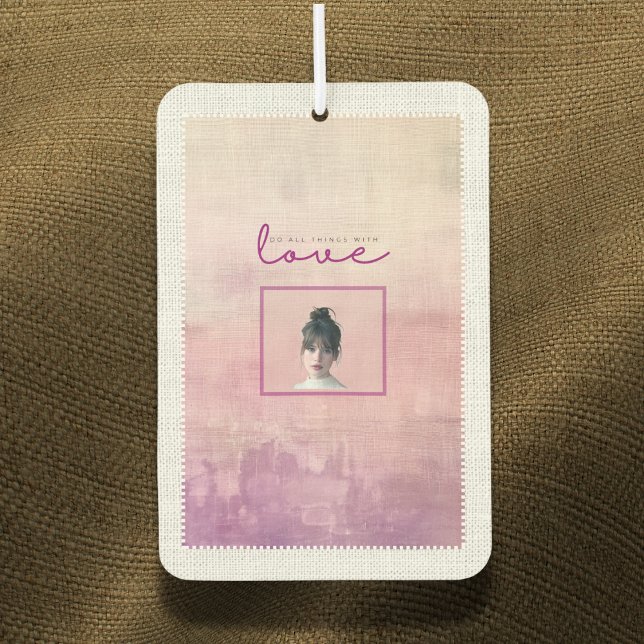 Custom Love Script Heather & Dusk Poet Air Freshener (Creator Uploaded)