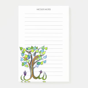 CUSTOM Love Tree Notes Grocery Shopping List