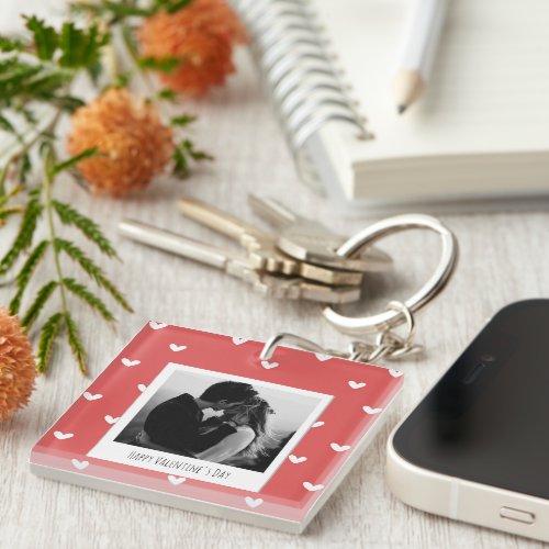 Custom Lovers Picture Personalized Gift Keychain