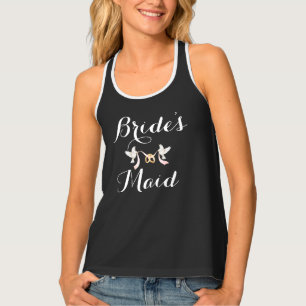 Custom Lovey Dovey Batchelorette Bridesmaid Tank Top