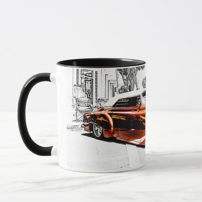 Custom Low Rider Coffee Mug (Left)