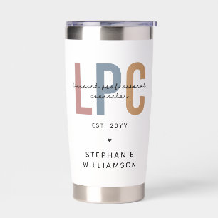 Custom LPC Licensed Professional Counselor Insulated Tumbler