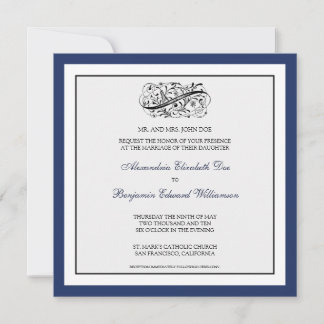 ::custom_luba:: Simply Elegant Wedding Invitation