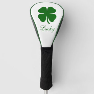 Custom Lucky Clover Golf Head Cover