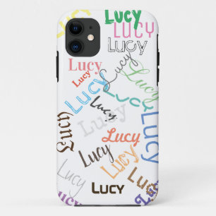 Custom Lucy Name Iphone phone case gift