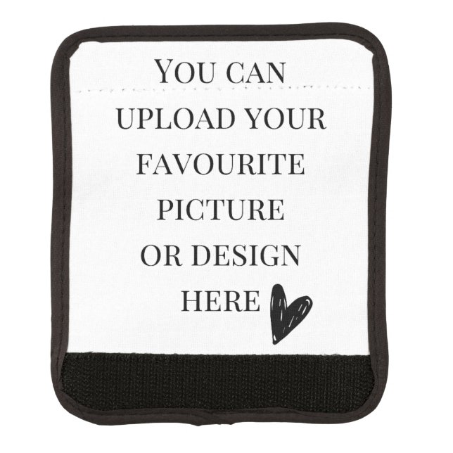 Custom Luggage Handle Wrap (Front)