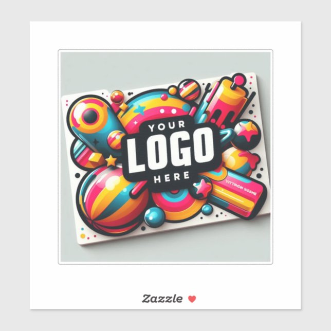 Custom Luggage Logo, Vinyl Suitcase Waterproof 4 Sticker (Sheet)