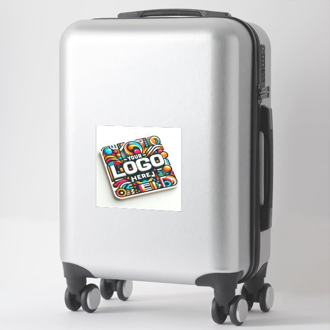 Custom Luggage Logo, Vinyl Suitcase Waterproof 8 Sticker (Suitcase)