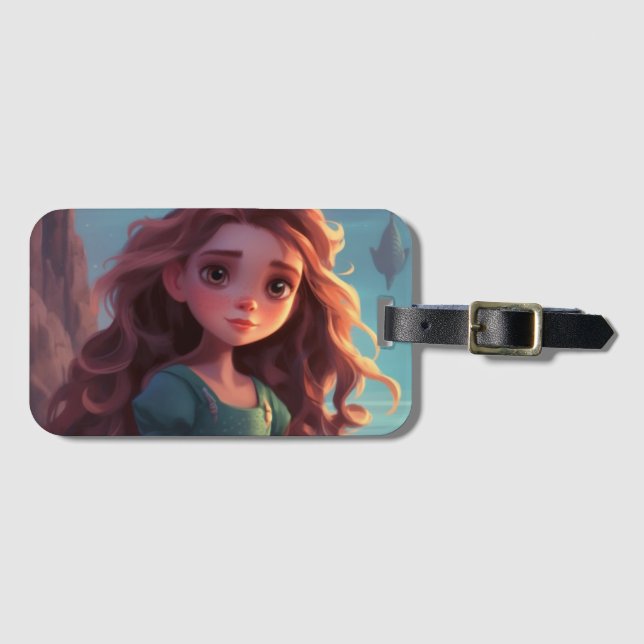 Custom Luggage tag (Front Horizontal)