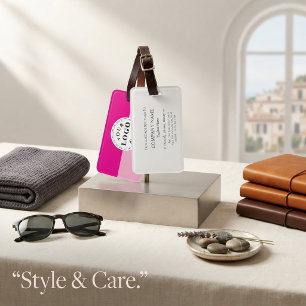 Custom Luggage Tag for Easy Bag Identification
