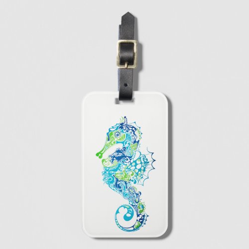 Custom Luggage Tag_Seahorse Luggage Tag