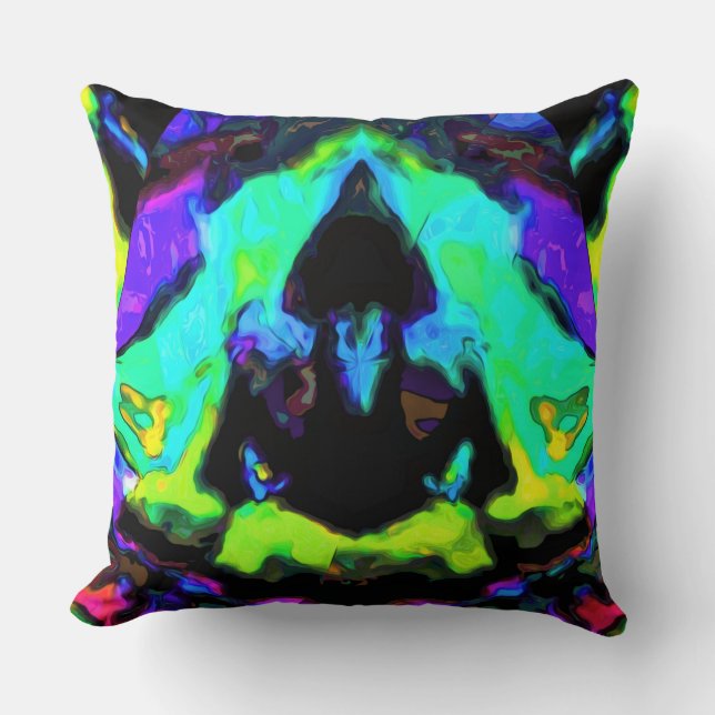 Custom lunch! throw pillow (Front)