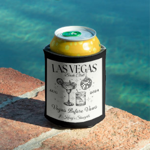 Custom Luxe Las Vegas Bachelorette Party Can Cooler