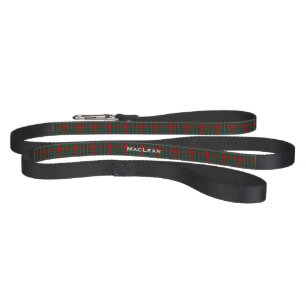 Custom MacLean Plaid Dog Leash