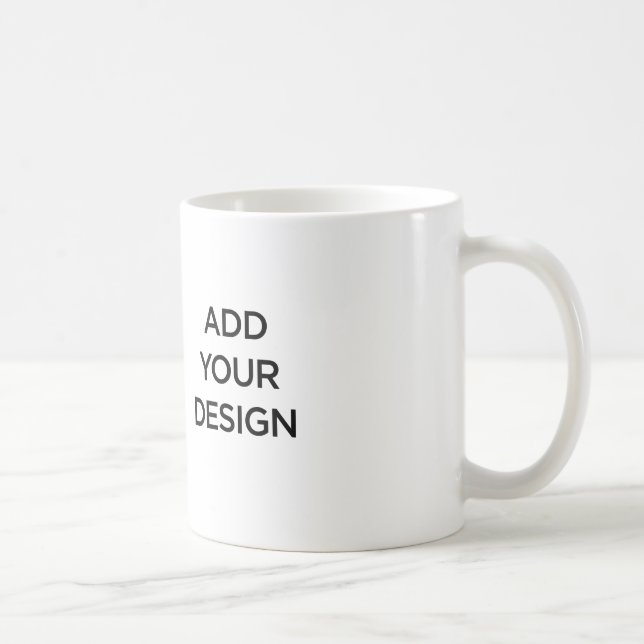 Custom Made 11 oz Classic White Mug (Right)