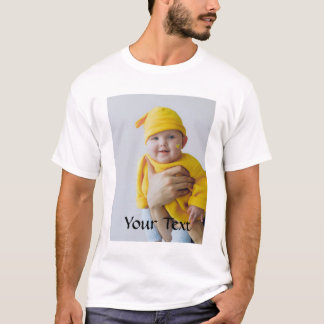 Custom Made - Add Photo and Text T-Shirt